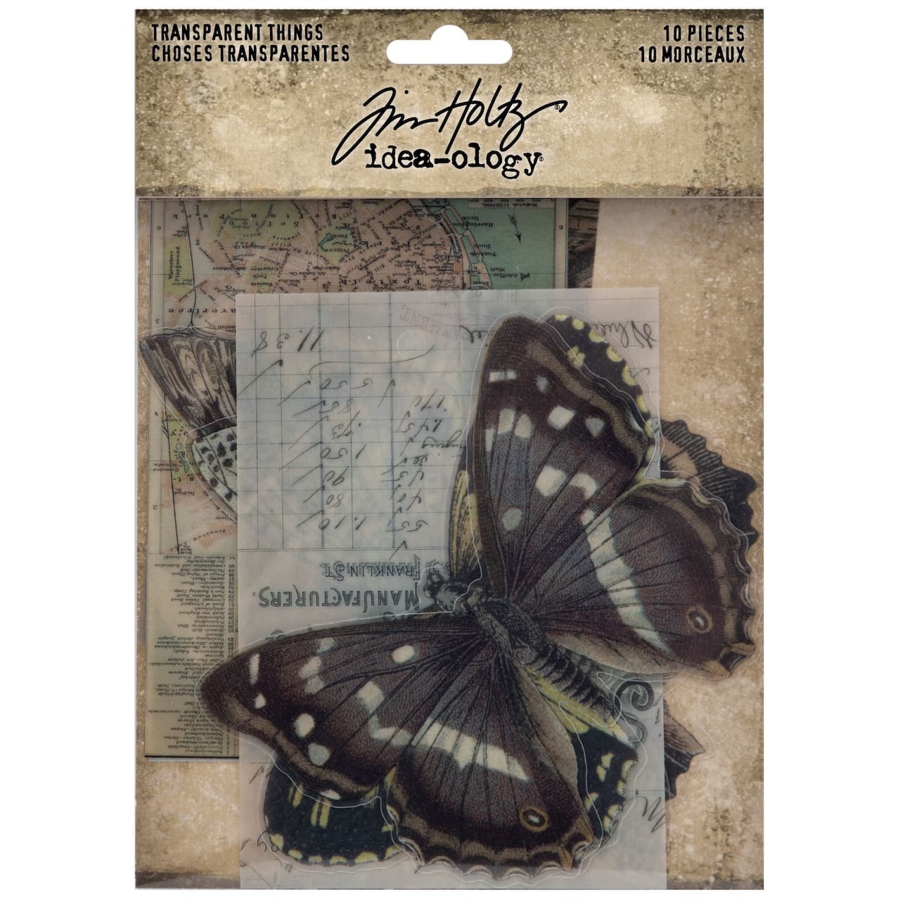 Idea-Ology Transparent Acetate Things Embellishments